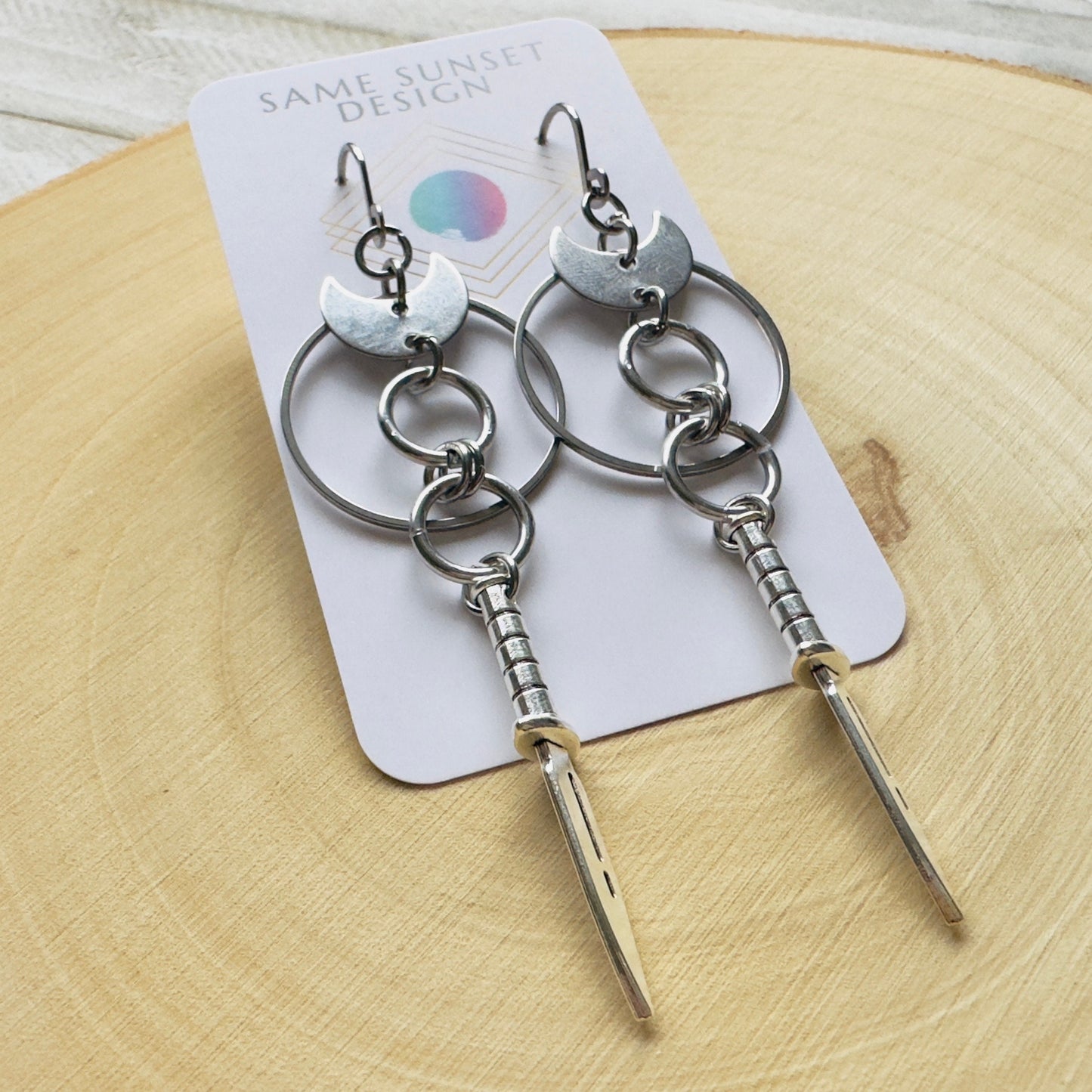 Dagger Earrings