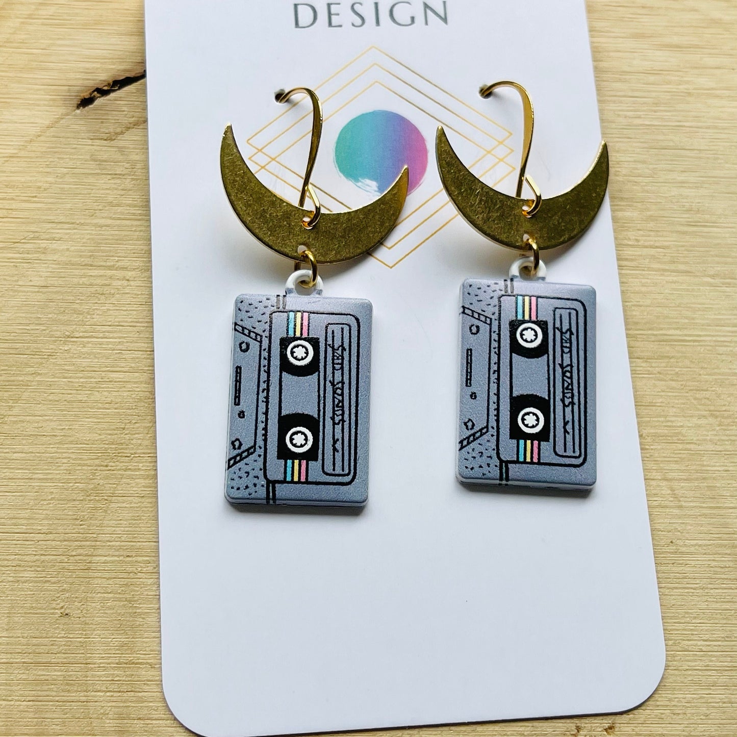 Cassette Tape Earrings