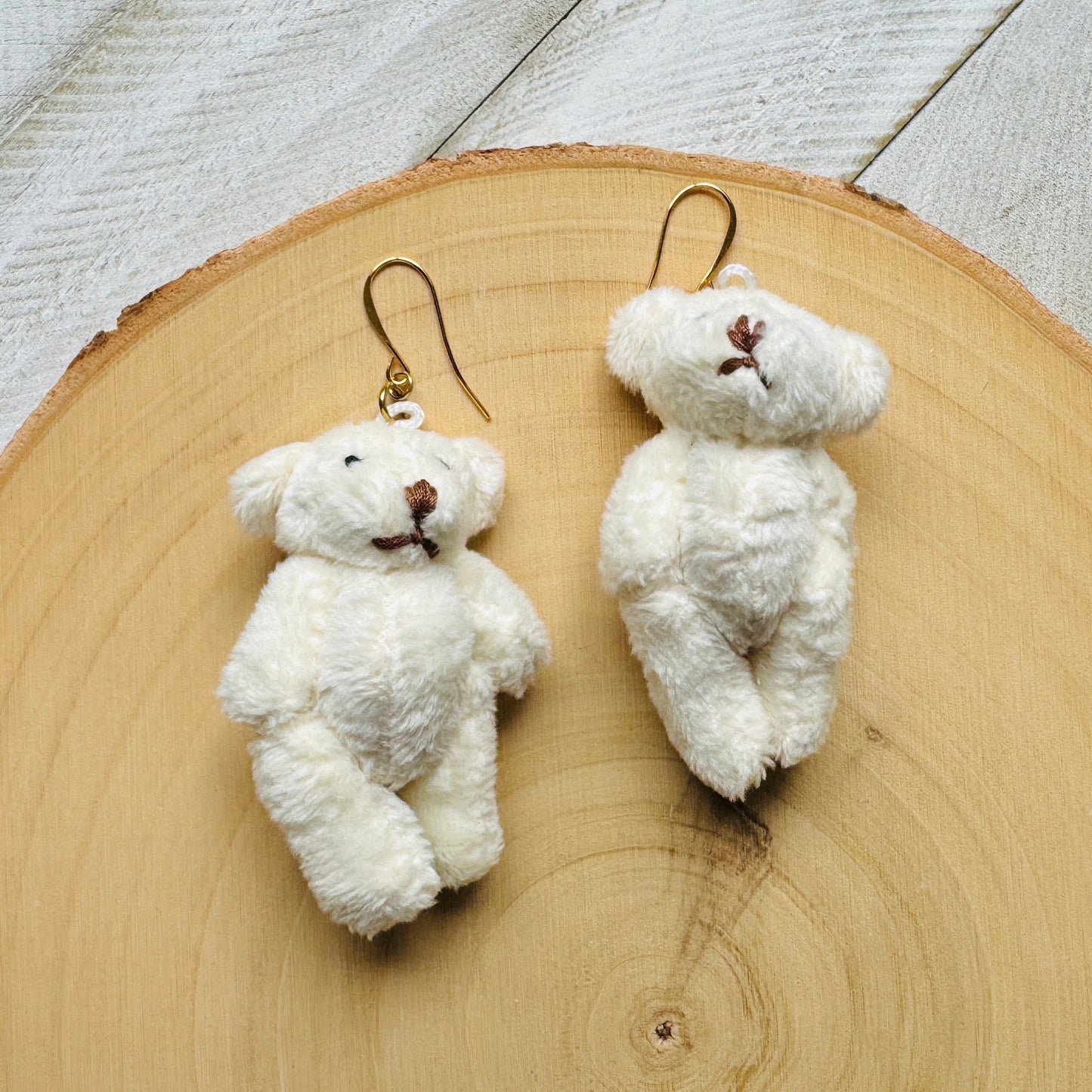 Teddy Bear Earrings