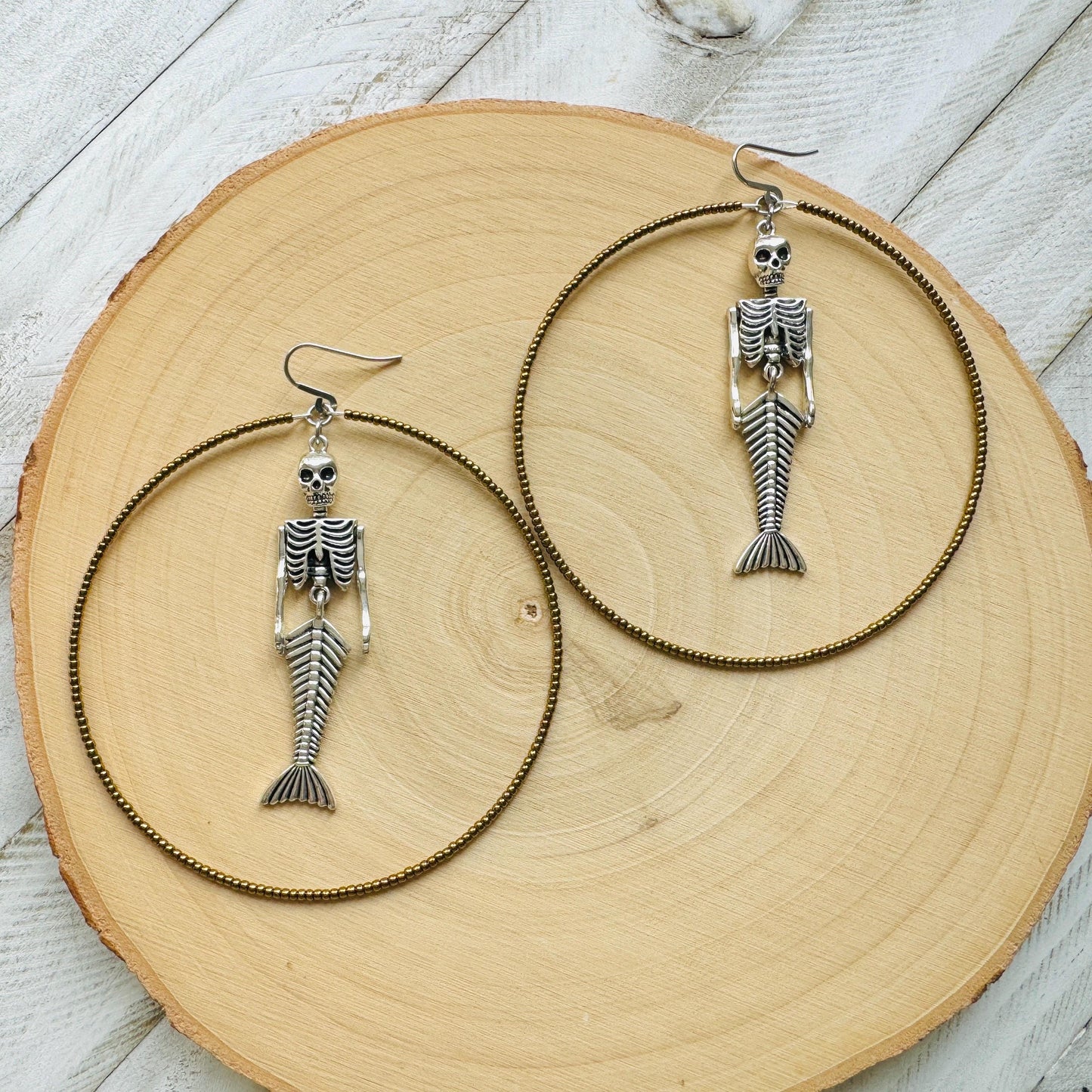 Skeleton Earrings