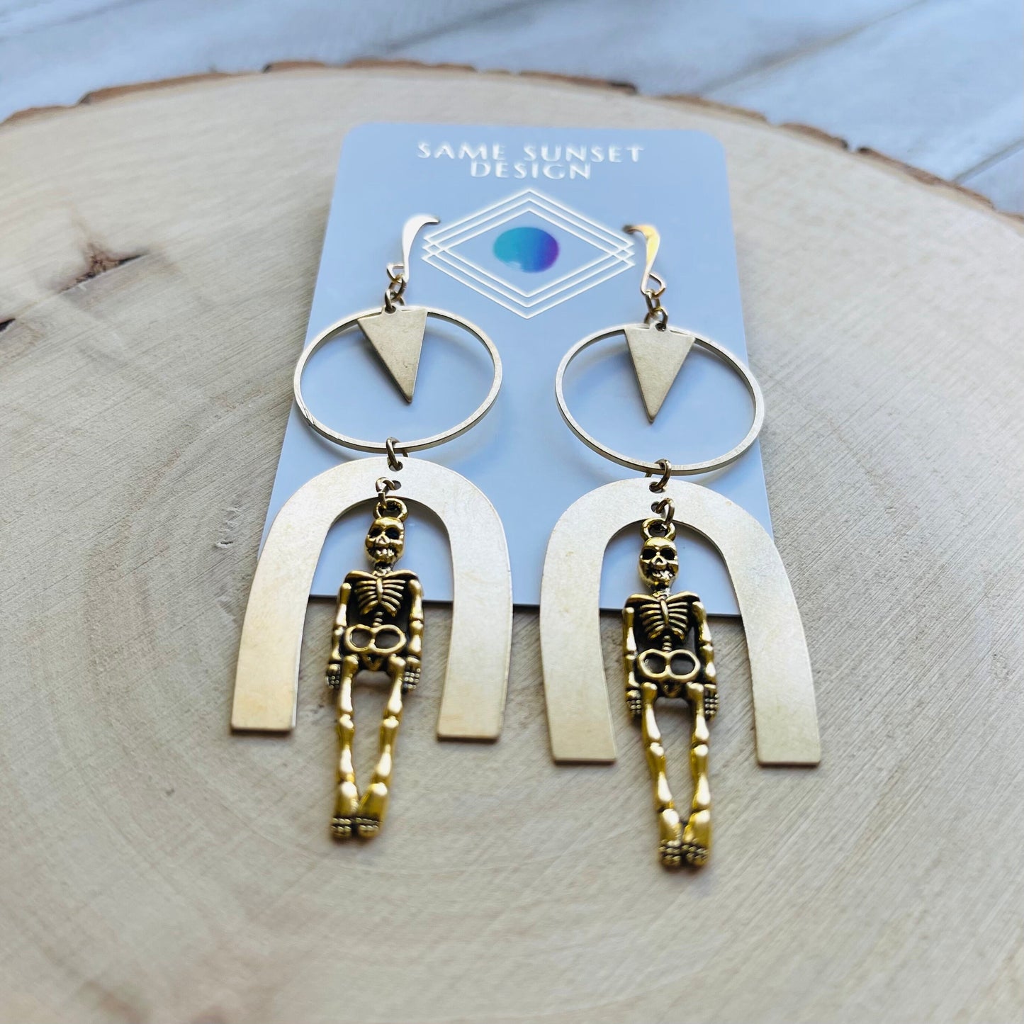 Skeleton Earrings