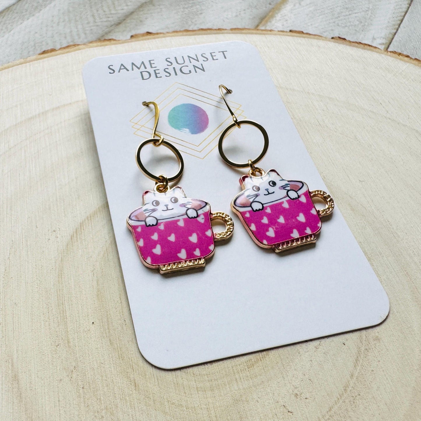 Cat Earrings