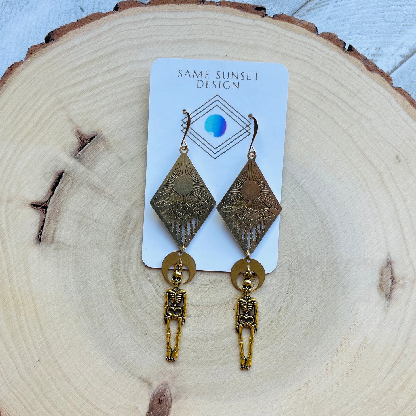 Skeleton Earrings