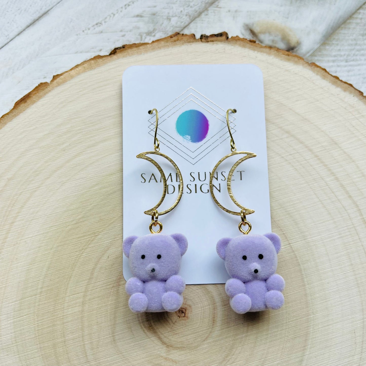Teddy Bear Earrings
