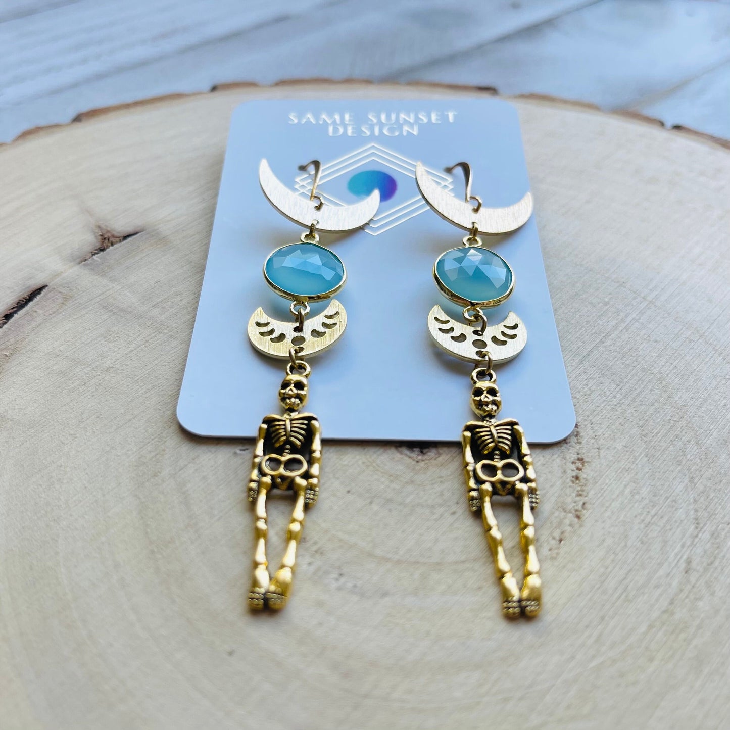 Skeleton Earrings