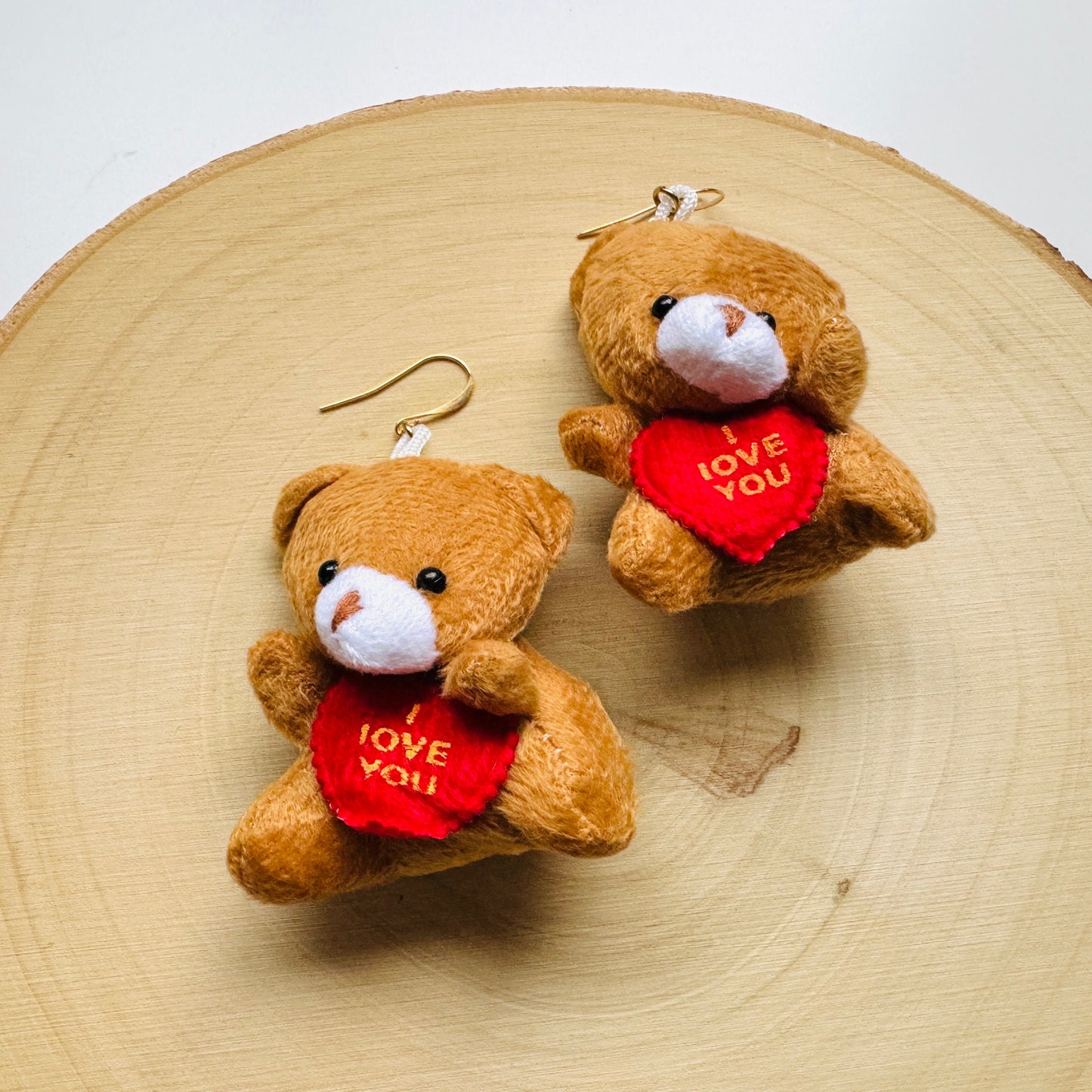 Teddy Bear Earrings