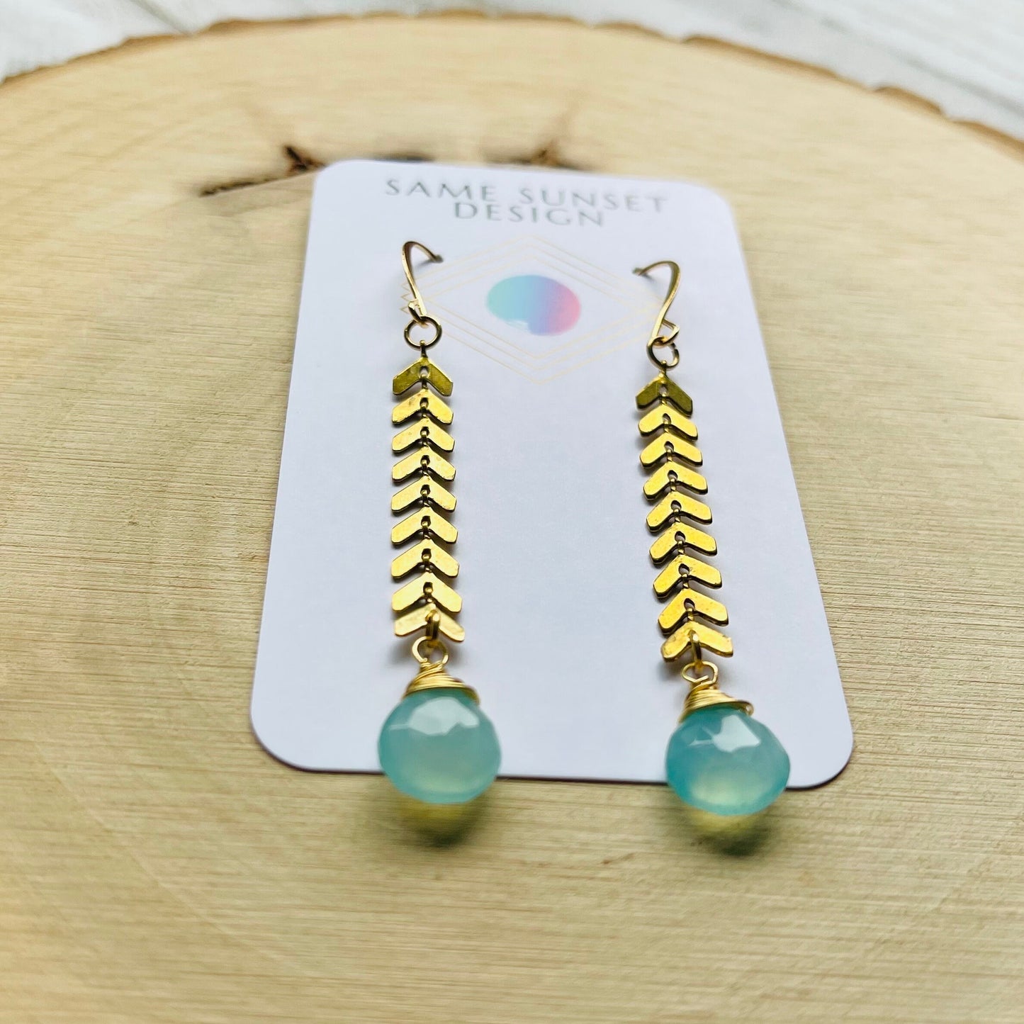 Chalcedony Earrings, Festival Earrings, Witchy Earrings, Unique Gifts for Sister, Unique Christmas Gifts for Friends, Xmas Gifts for Mom