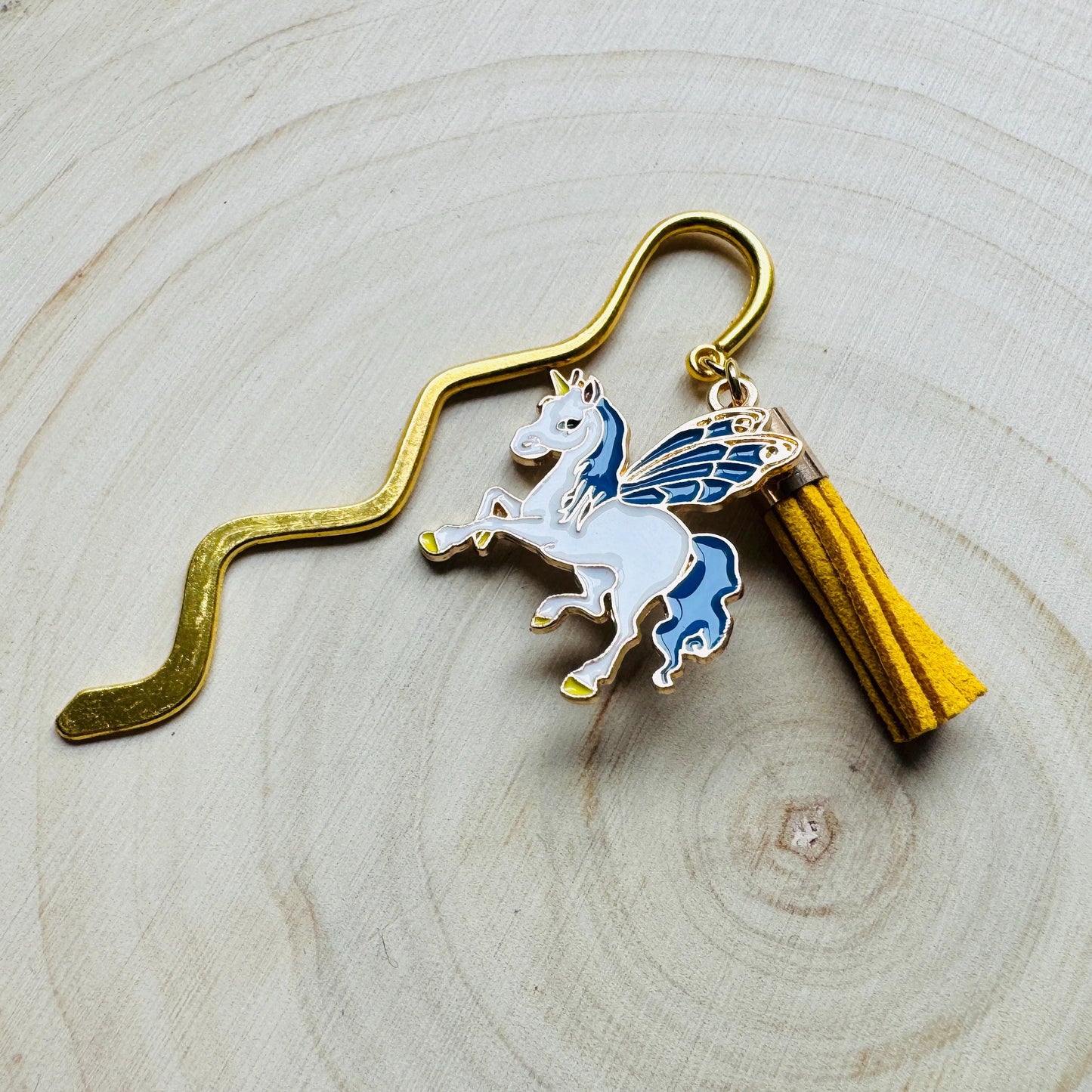 Unicorn Bookmark, Charm Bookmark, Book Lover Gifts, Teacher Bookmark, Birthday Present For Her, Unicorn Gift for Adults, Bookworm Gifts