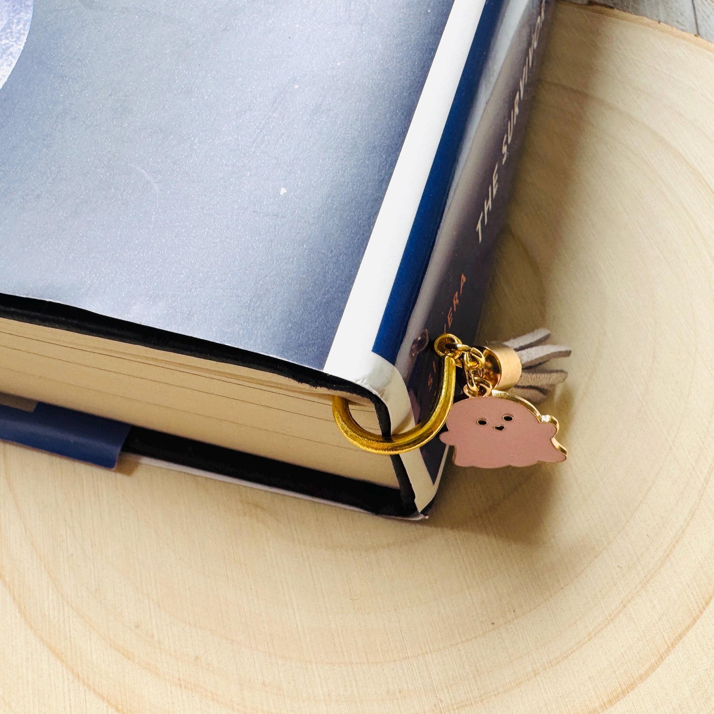 Ghost Bookmark, Halloween Bookmark, Bookmark for Women, Teacher Bookmark, Book Lover Gifts, Bookworm Gifts, Unique Halloween Gifts, Kawaii