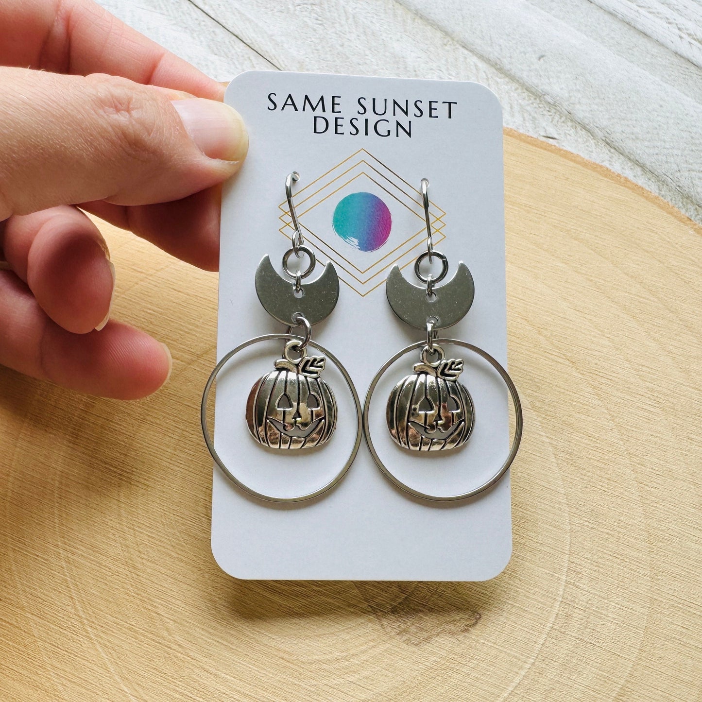 Jack O Lantern Earrings