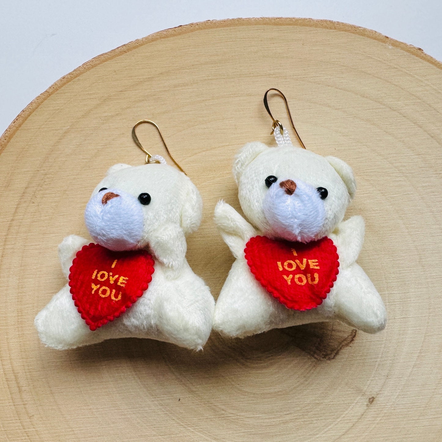 Teddy Bear Earrings