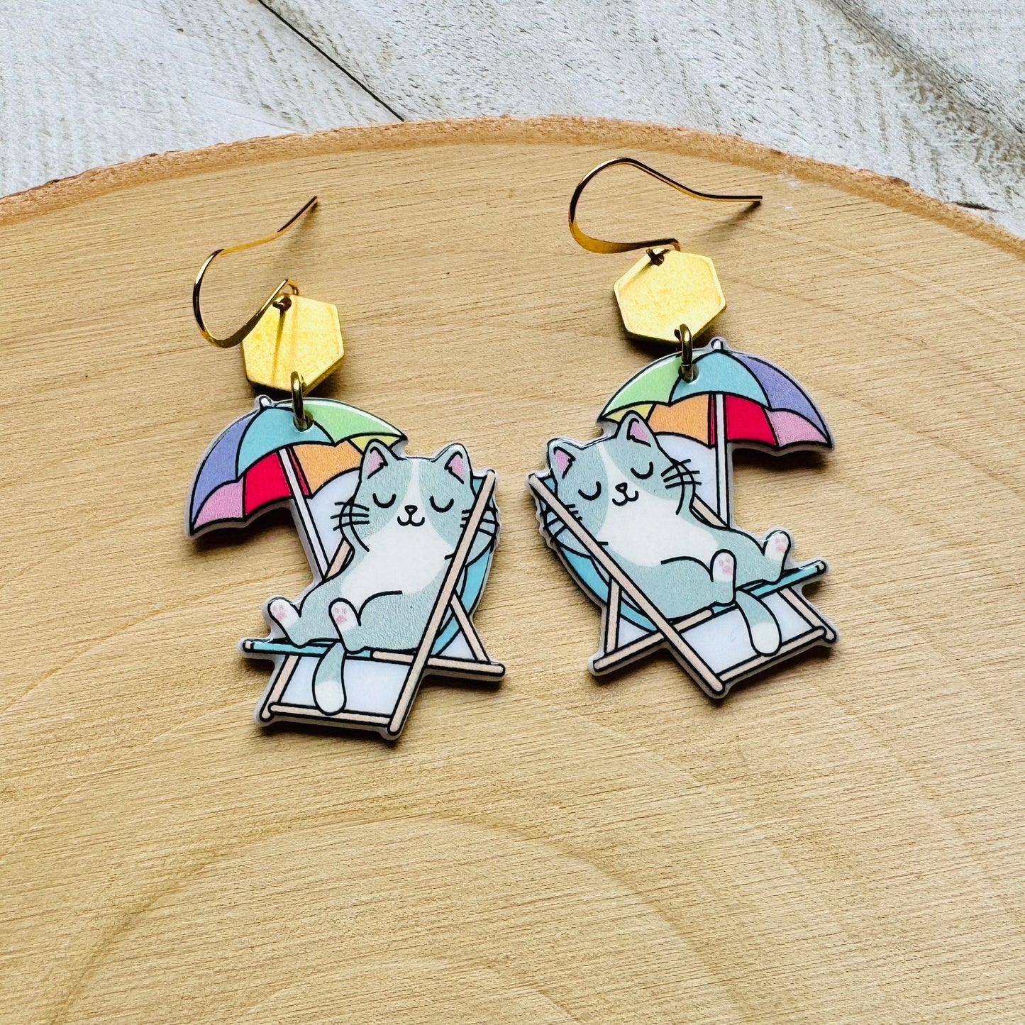 Cat Earrings