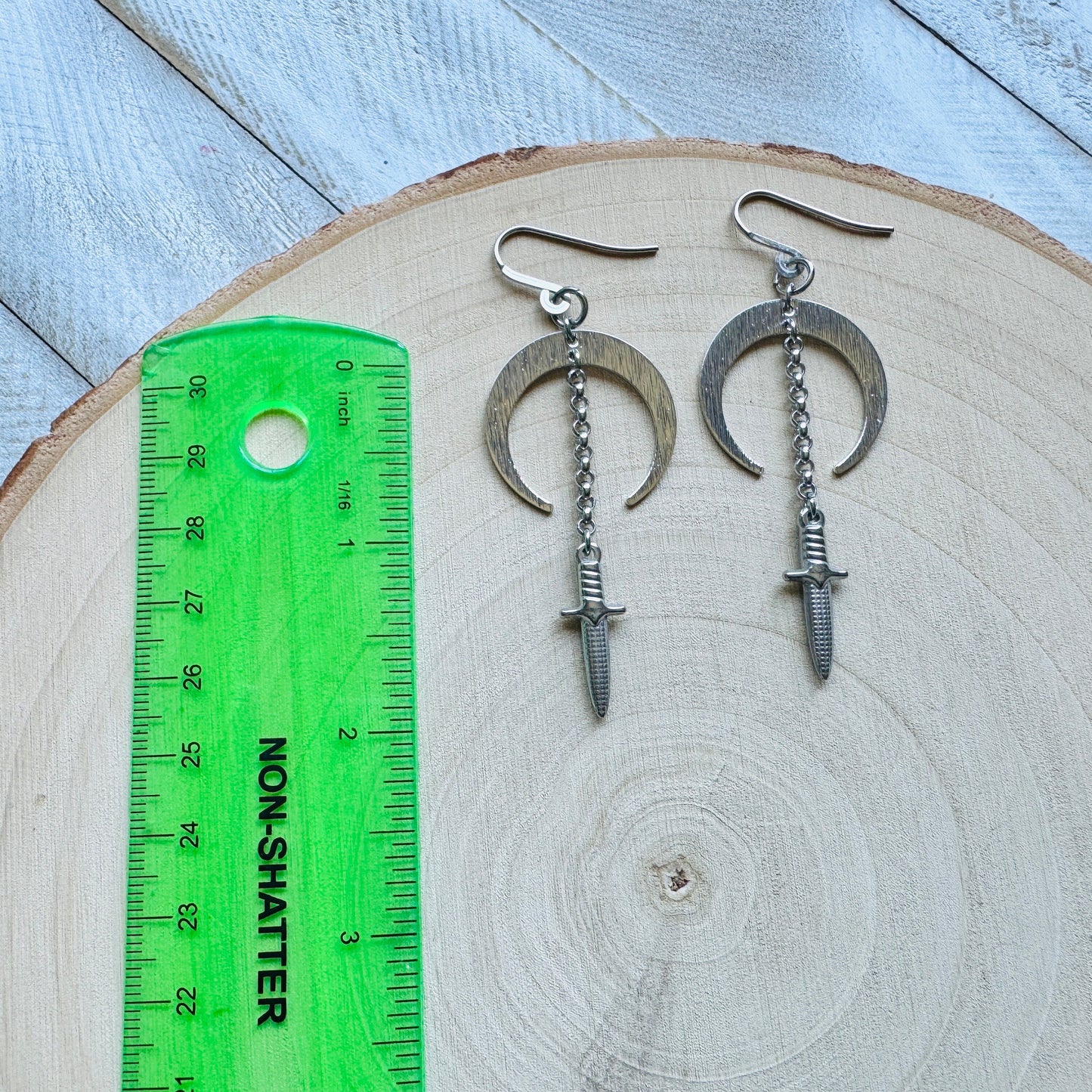 Moon Dagger Earrings