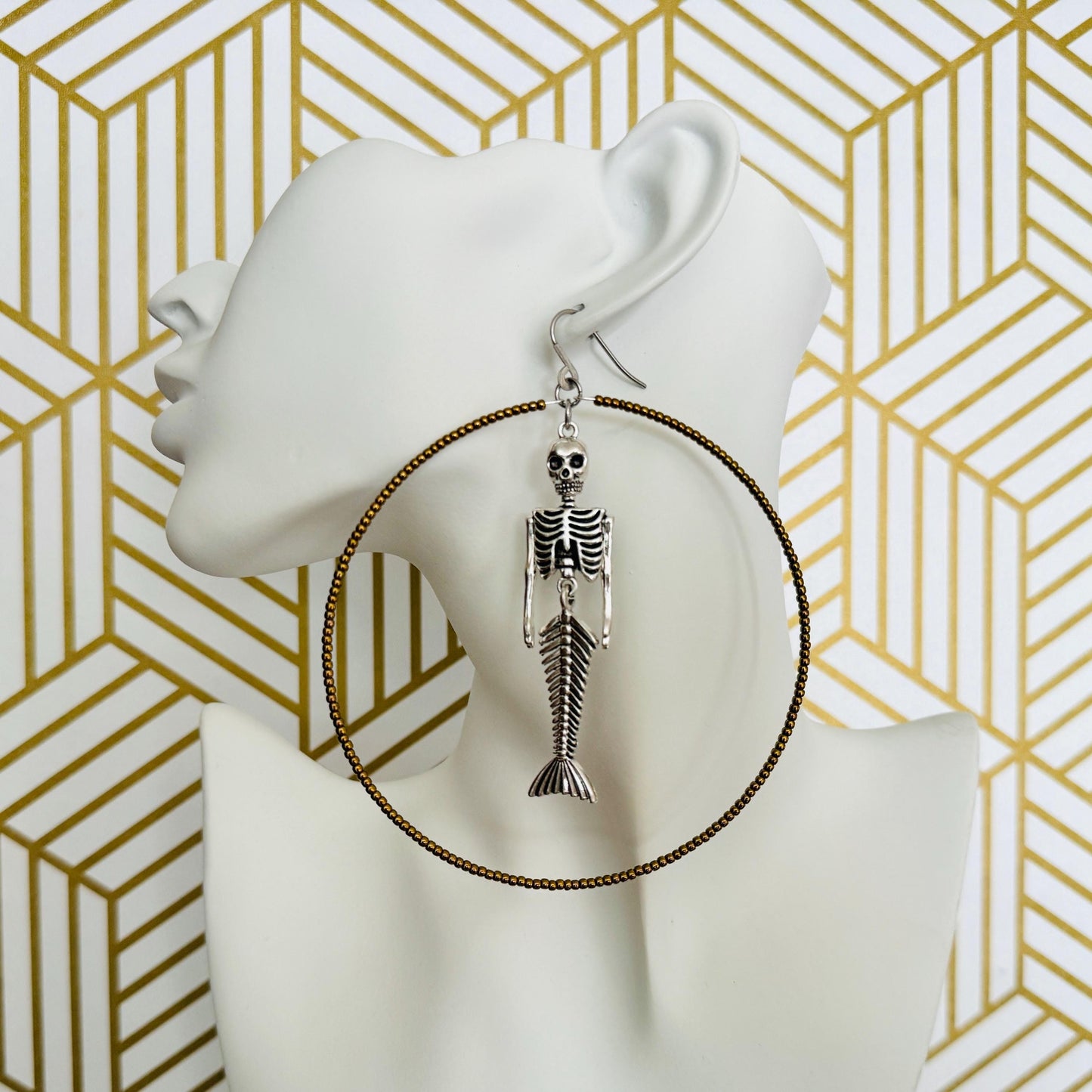 Skeleton Earrings
