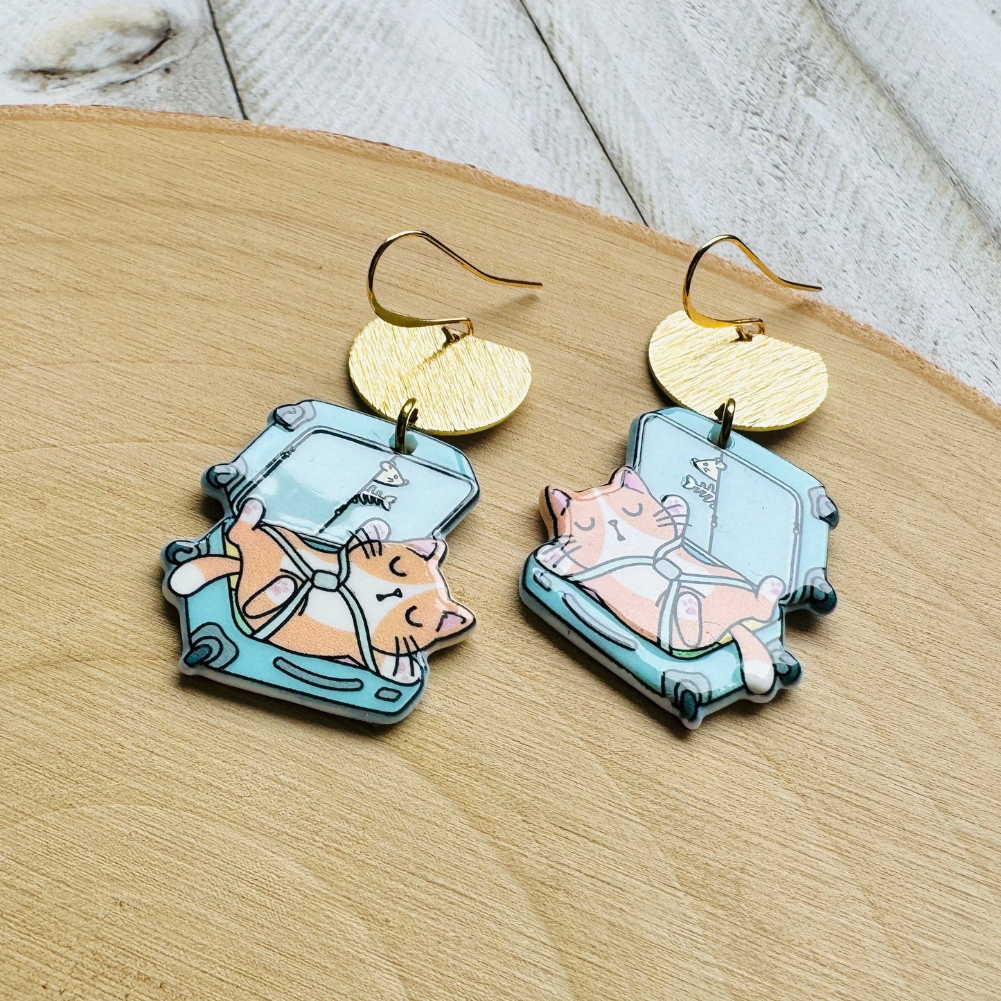 Cat Earrings