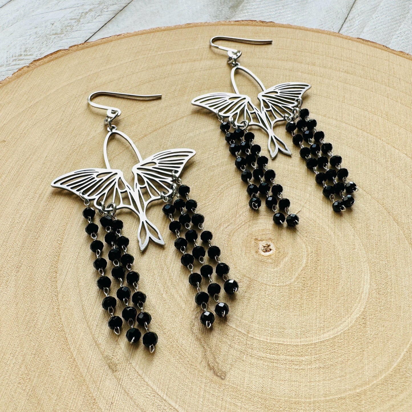 Moth Earrings
