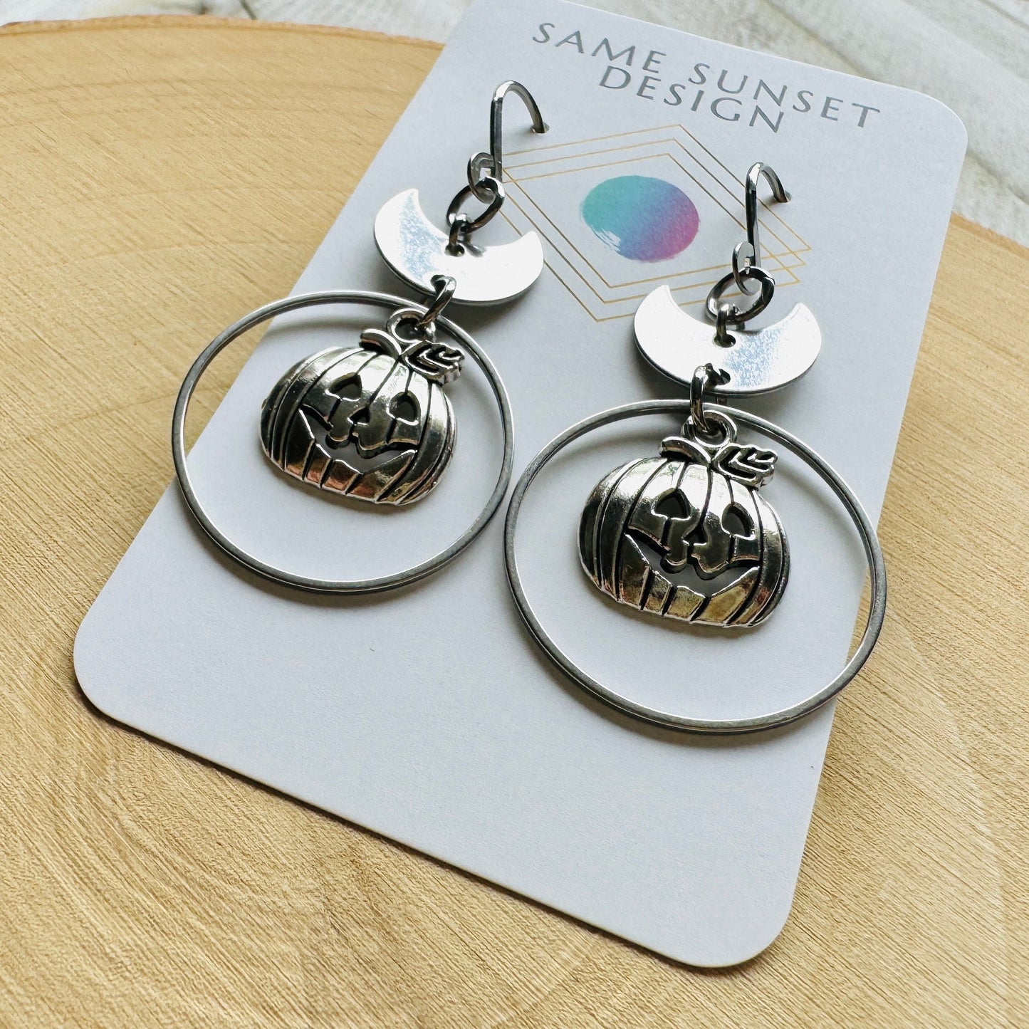Jack O Lantern Earrings
