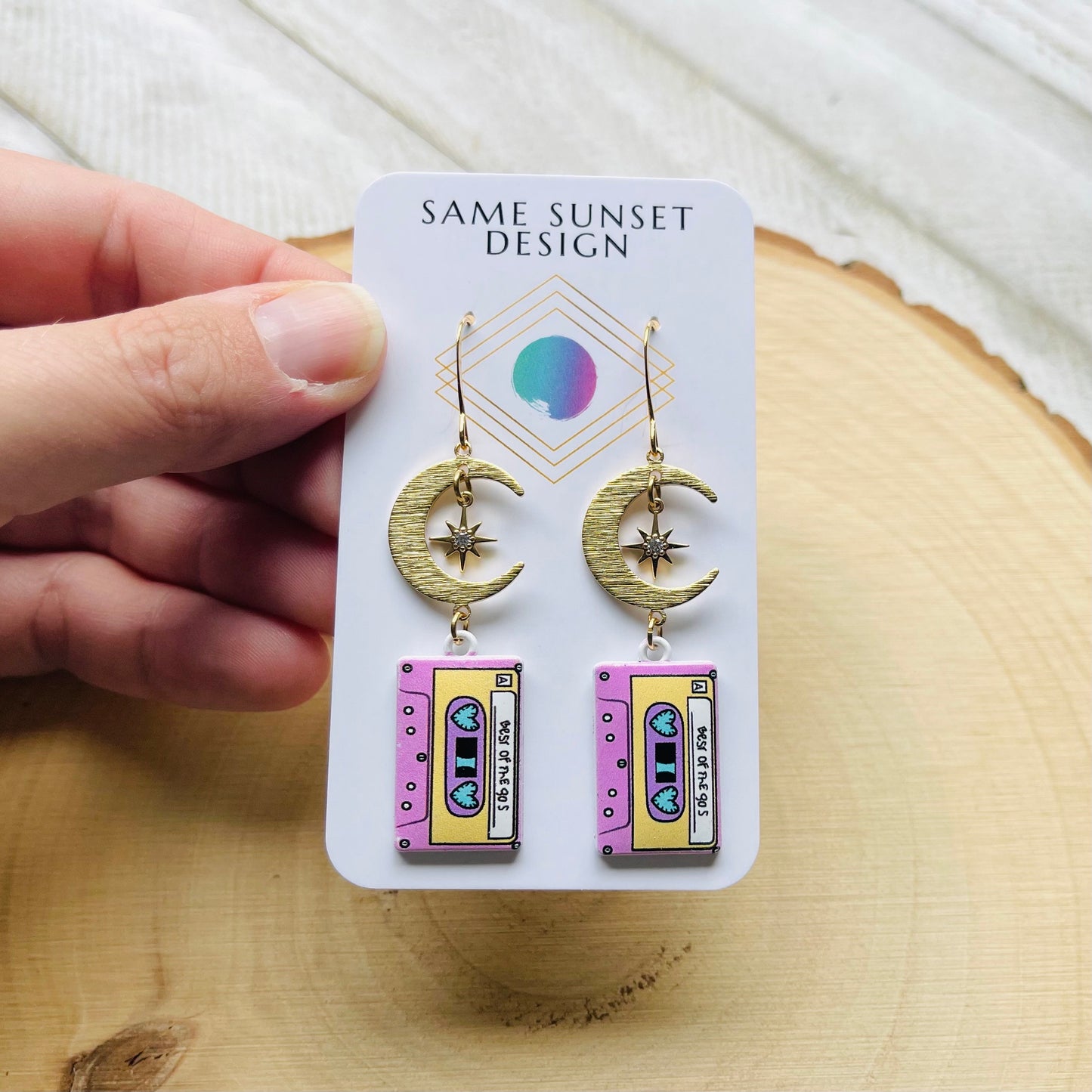 Cassette Tape Earrings