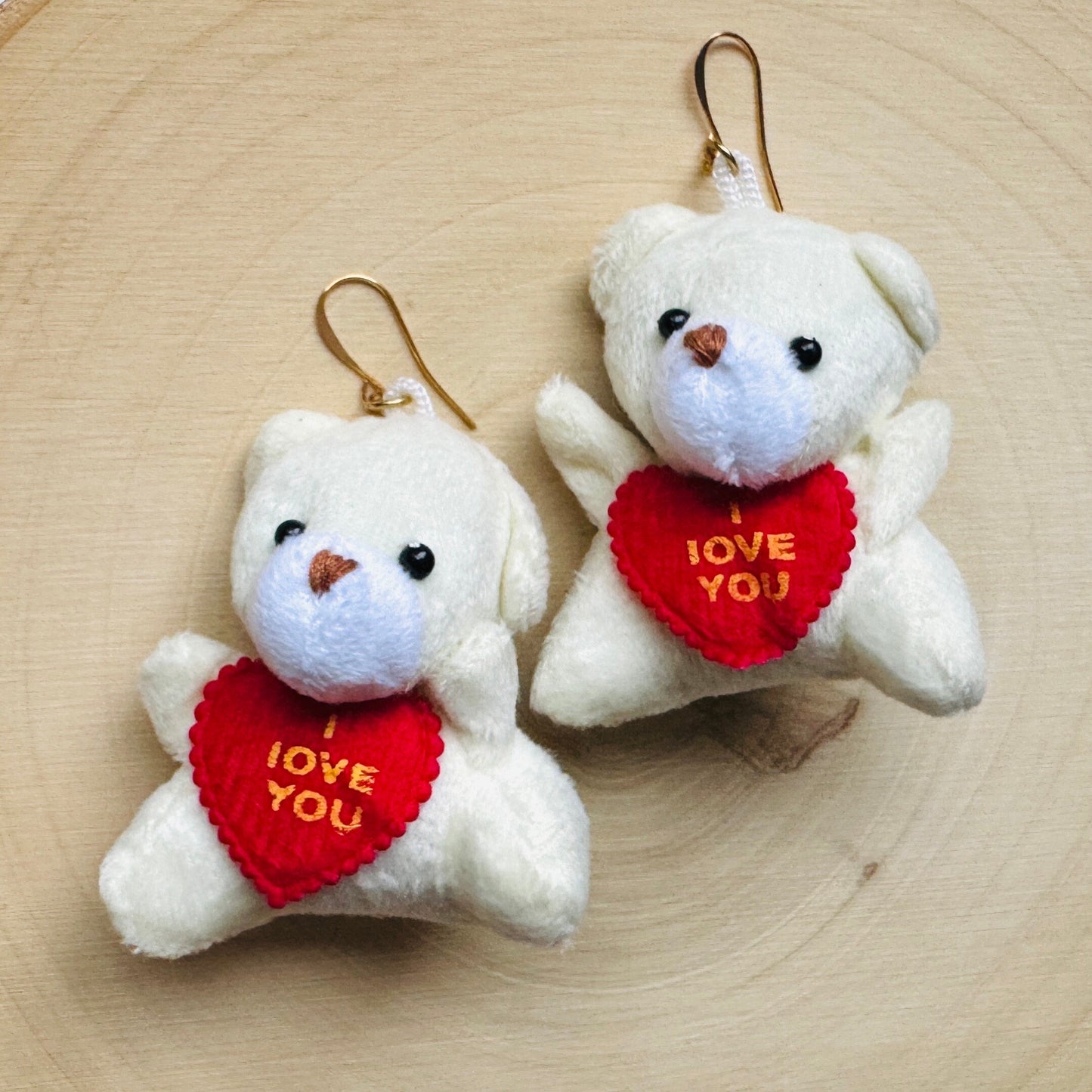 Teddy Bear Earrings