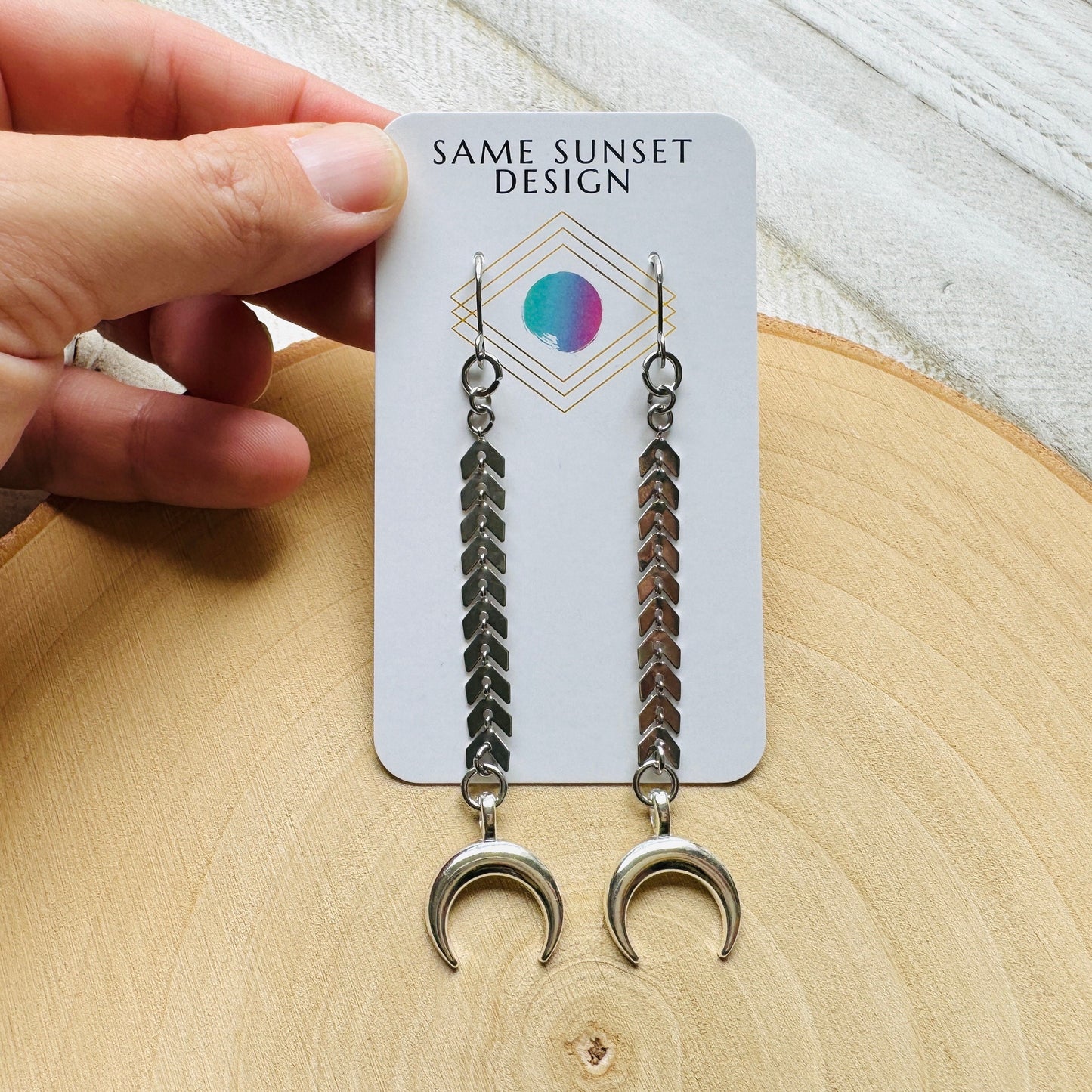 Crescent Moon Earrings