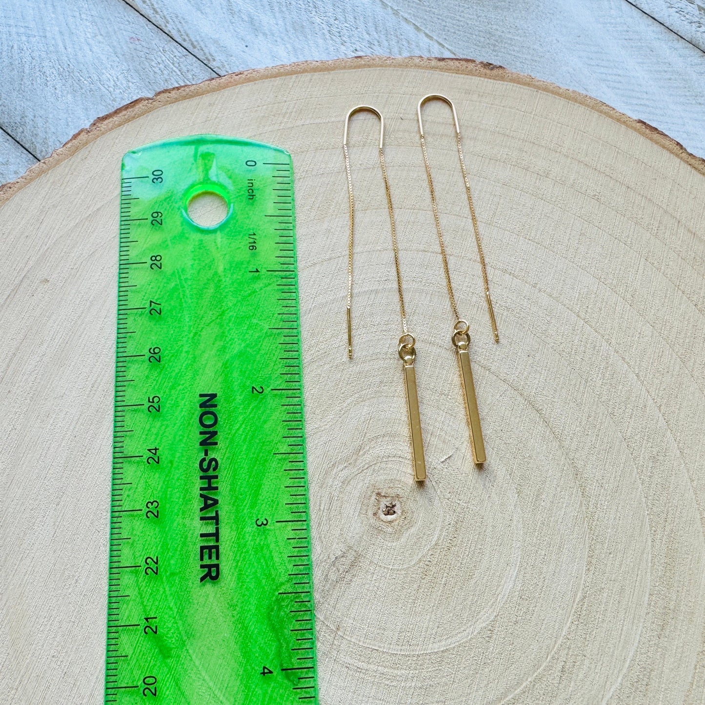 Bar Threader Earrings