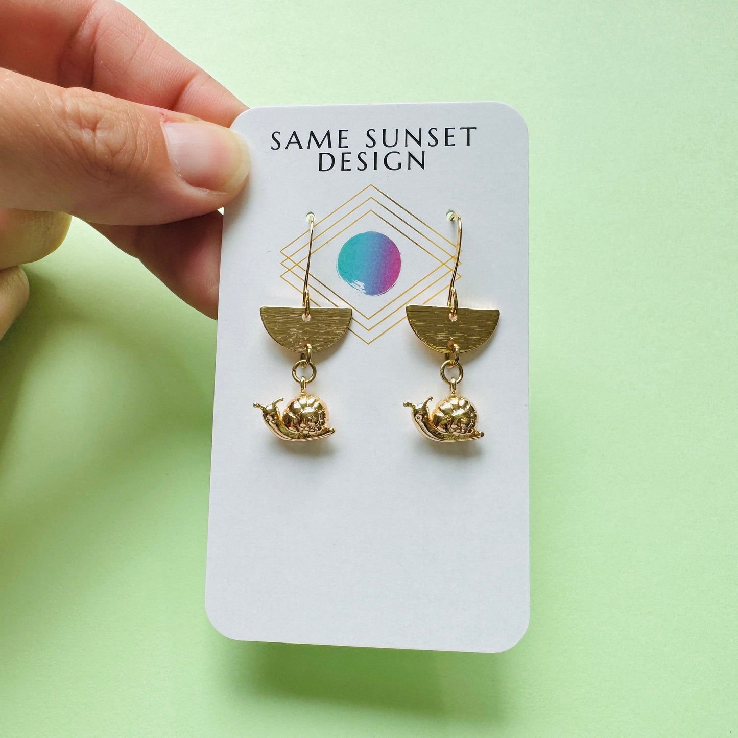 Snail Earrings