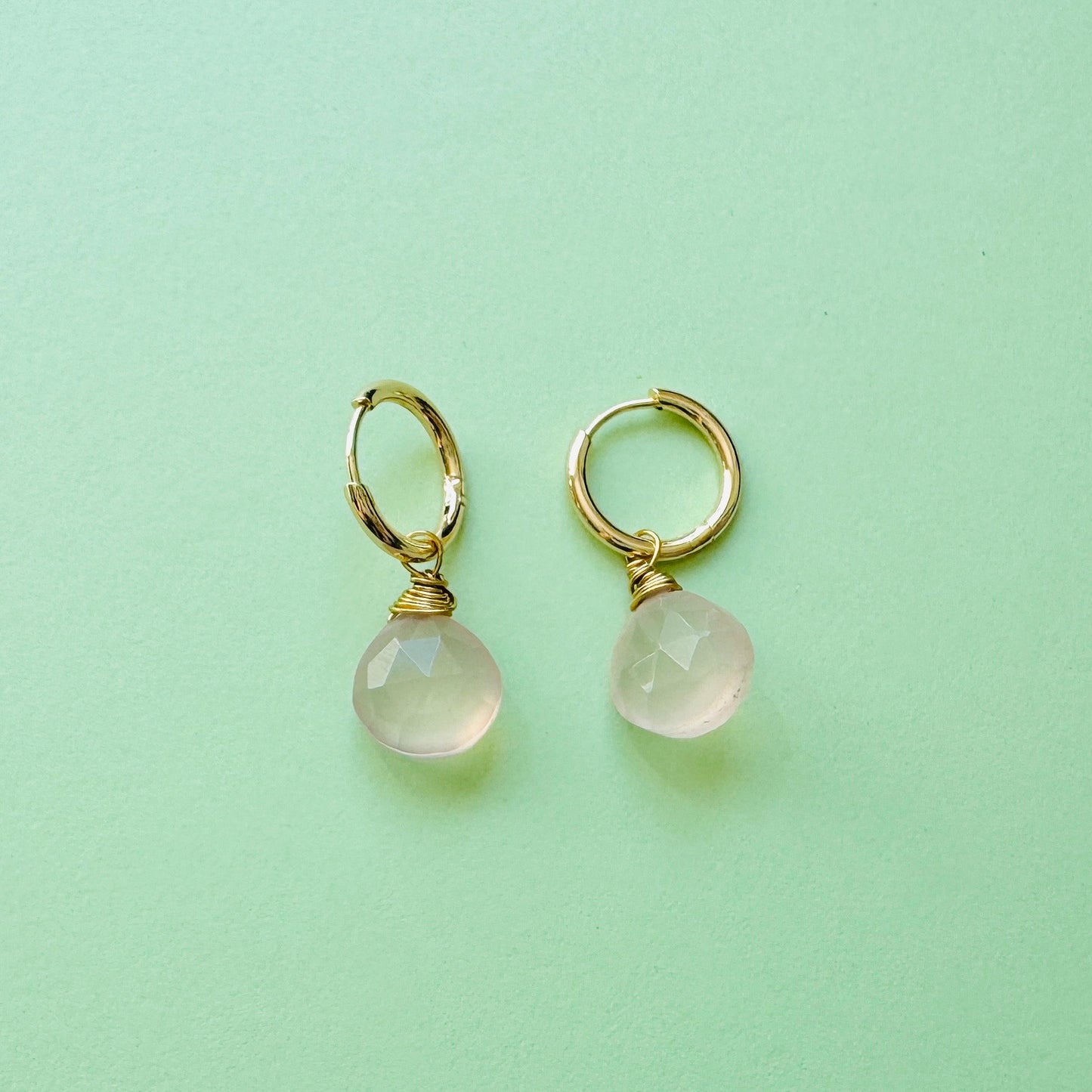 Chalcedony Earrings
