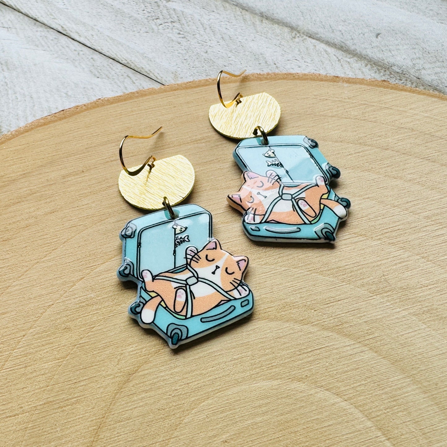 Cat Earrings