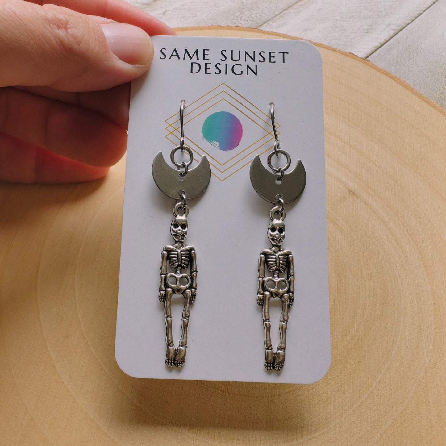 Skeleton Earrings