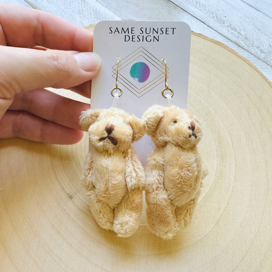 Teddy Bear Earrings