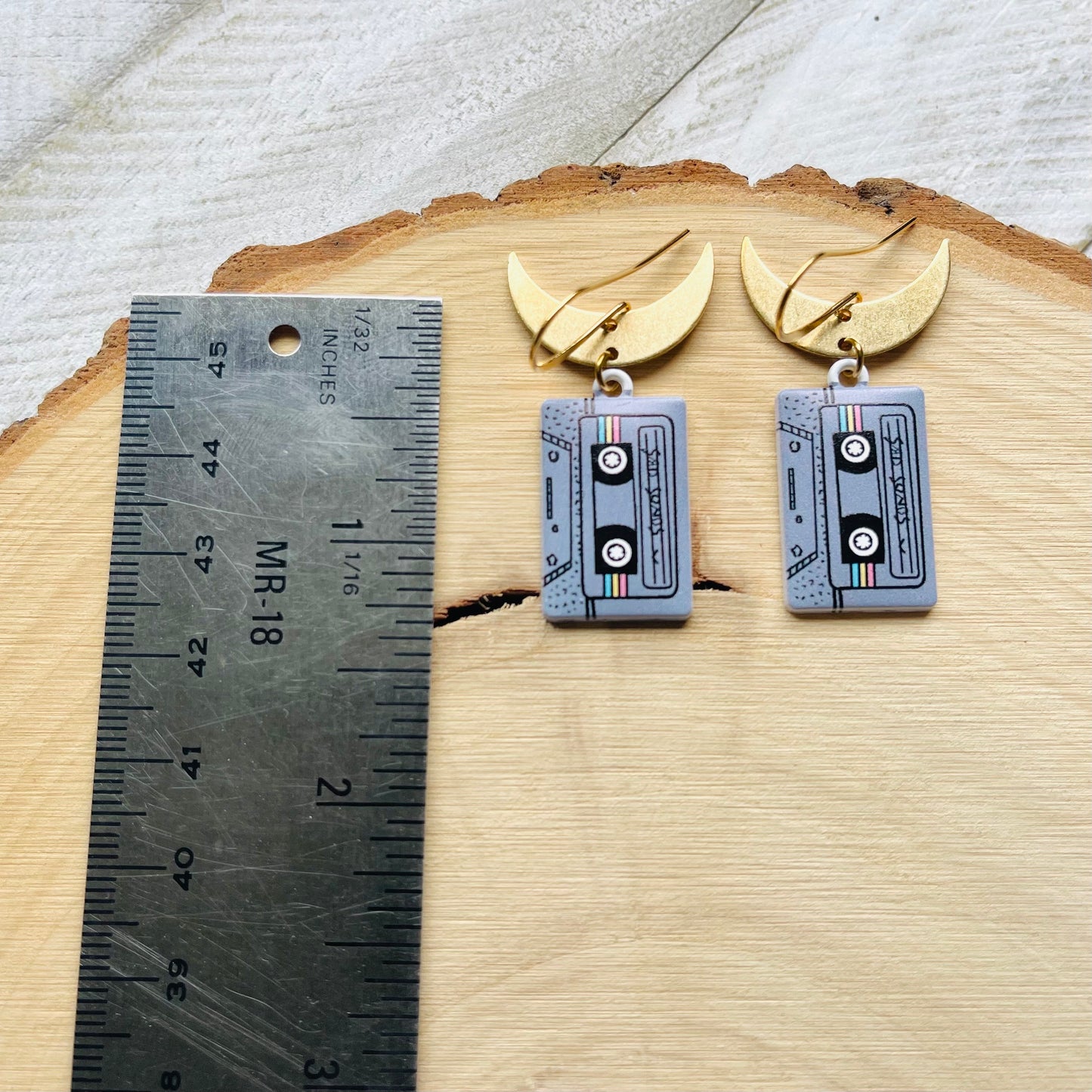 Cassette Tape Earrings