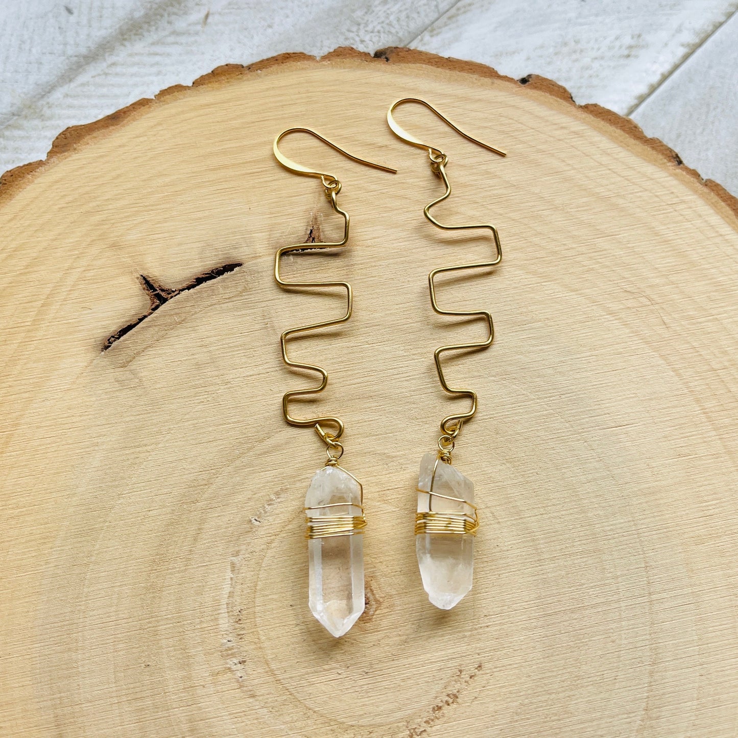 Quartz Earrings
