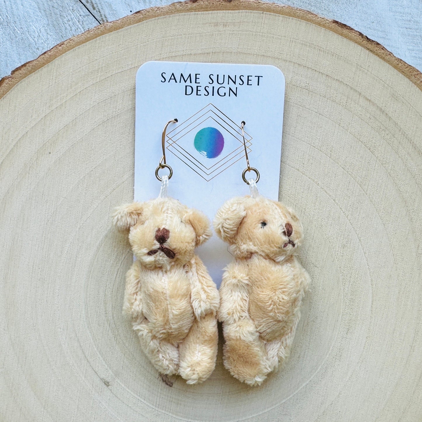 Teddy Bear Earrings