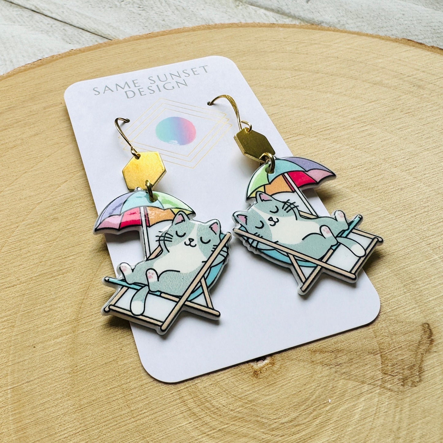 Cat Earrings