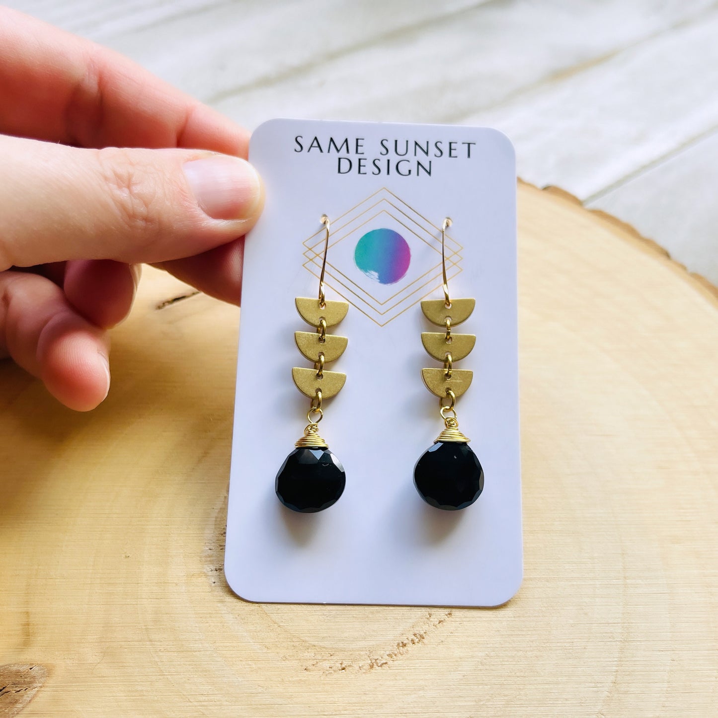Onyx Earrings