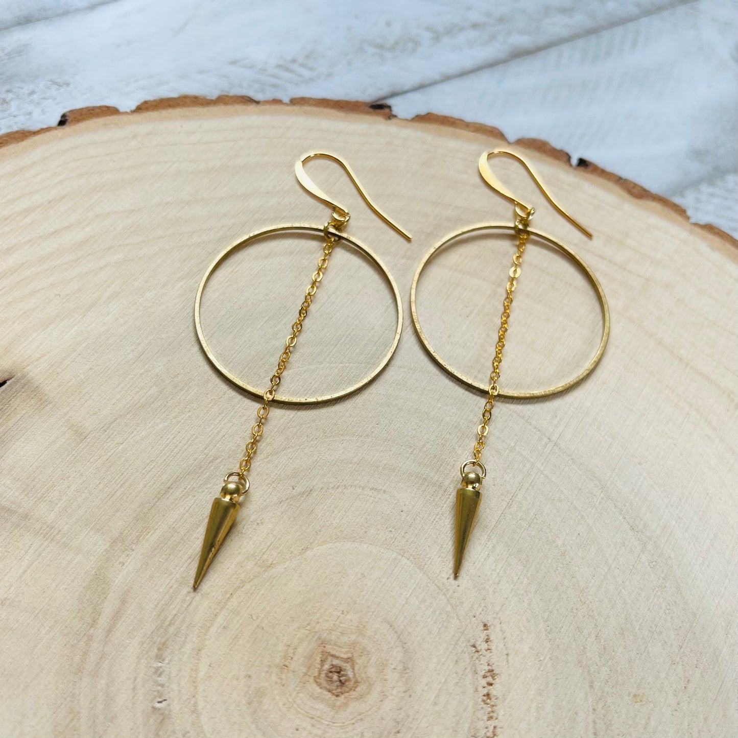 Spike Hoop Earrings
