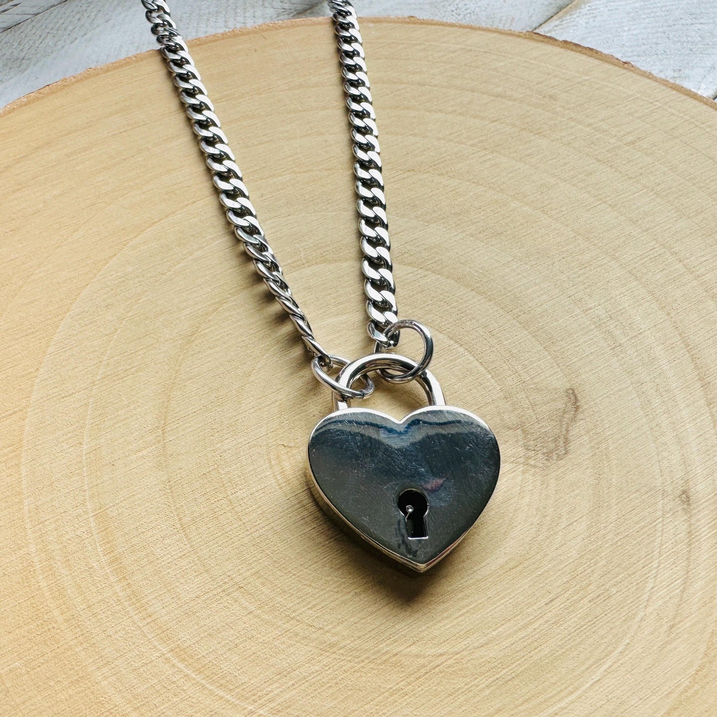 Stainless Steel Heart Necklace