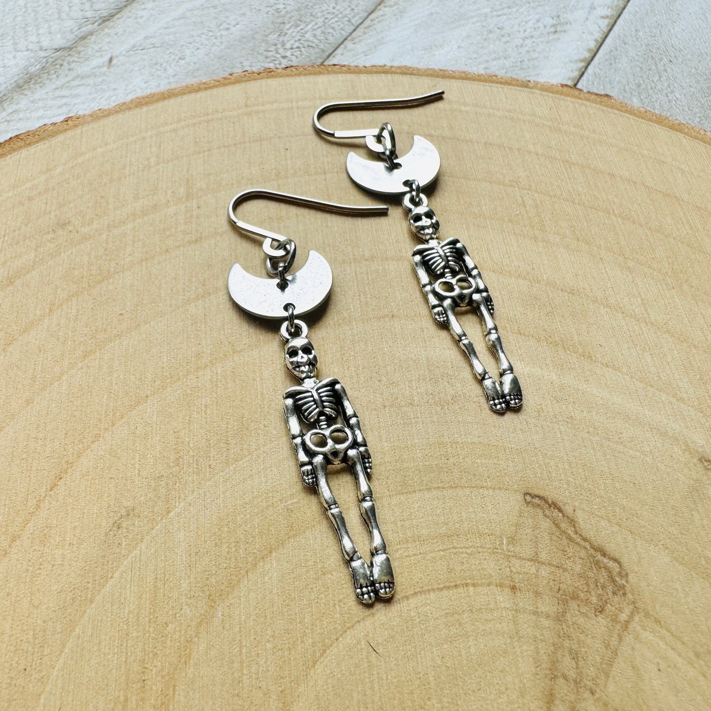 Skeleton Earrings