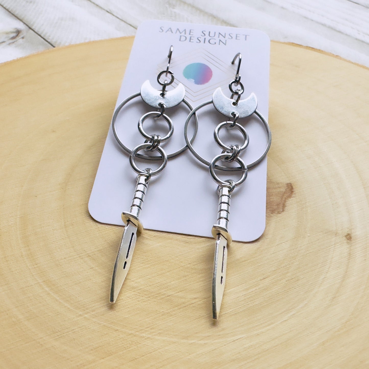 Dagger Earrings