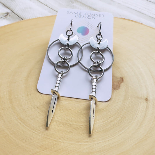 Dagger Earrings