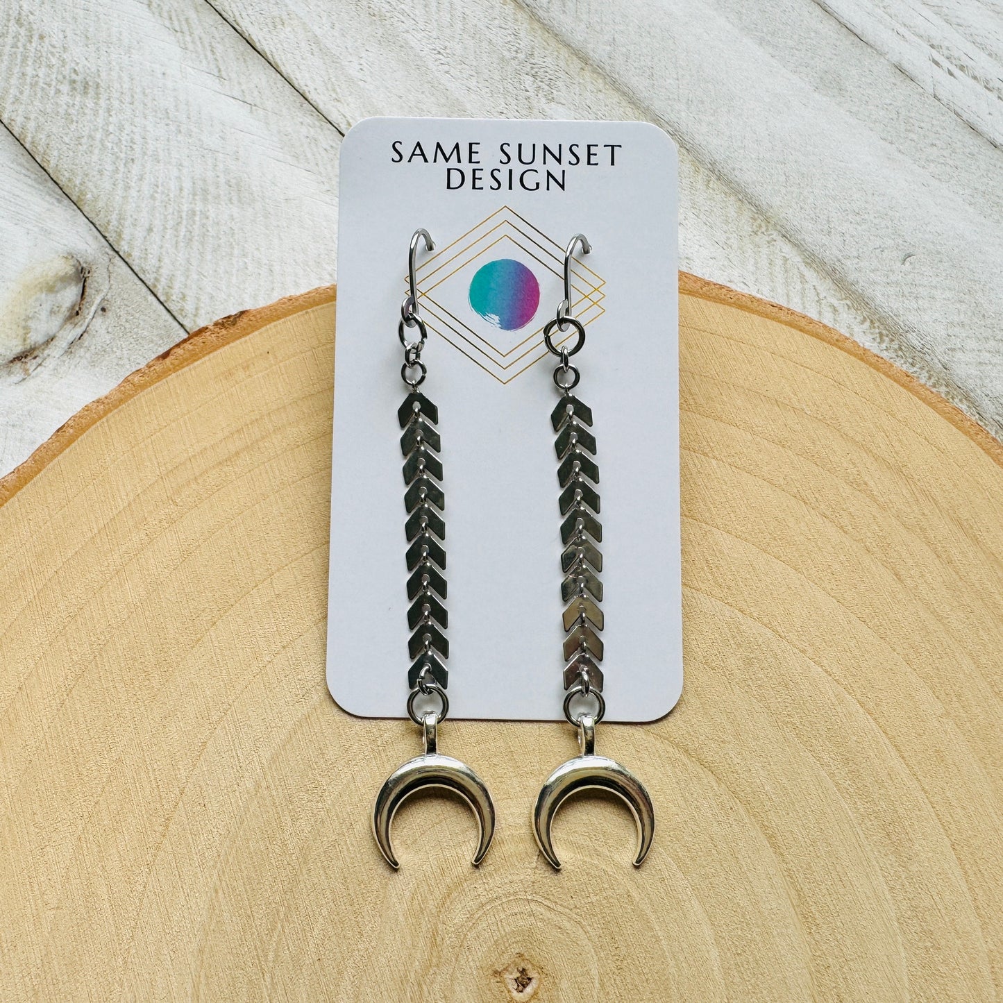 Crescent Moon Earrings