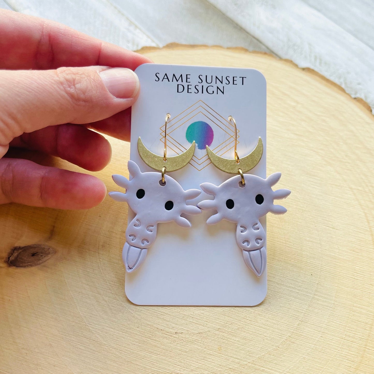 Axolotl Earrings