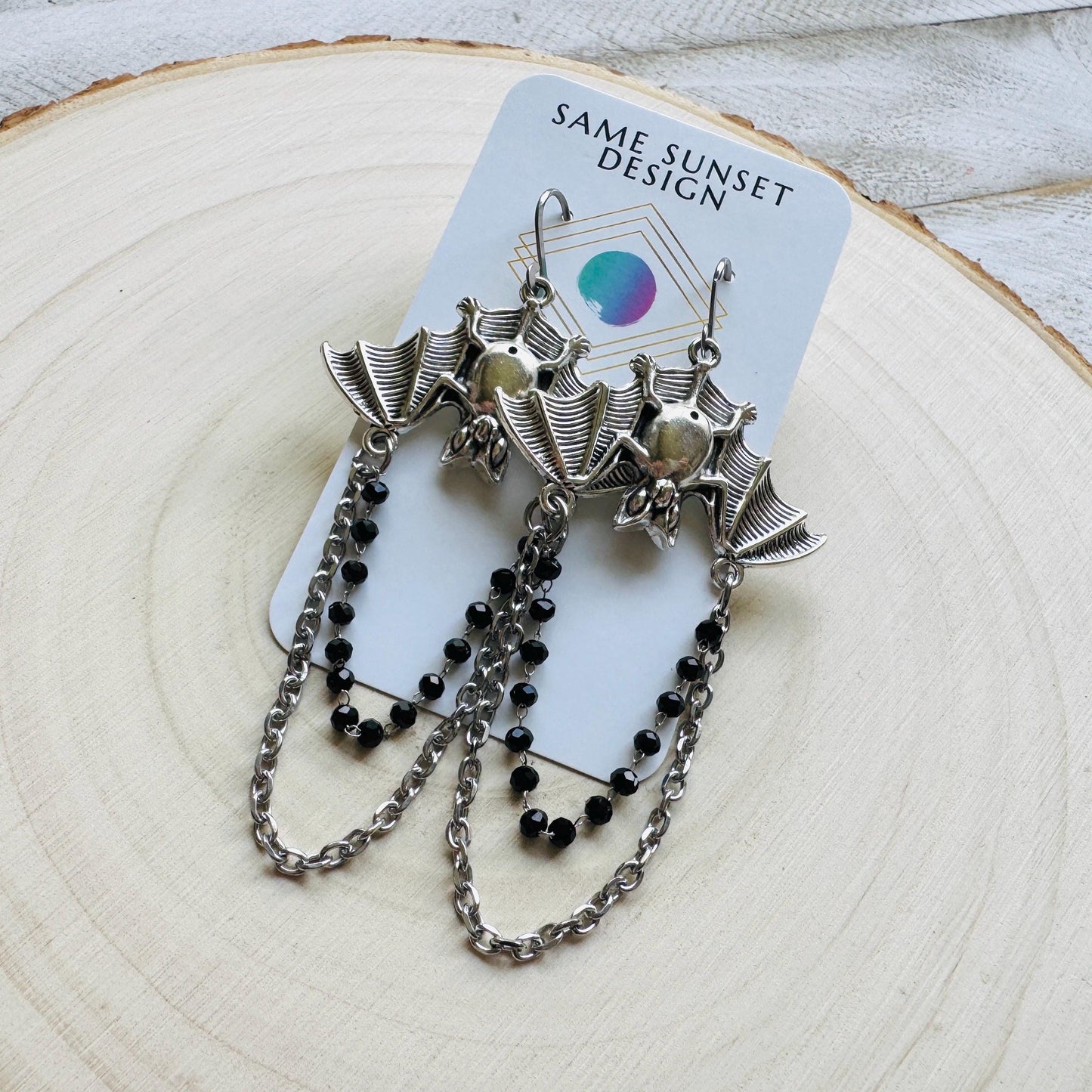 Bat Earrings