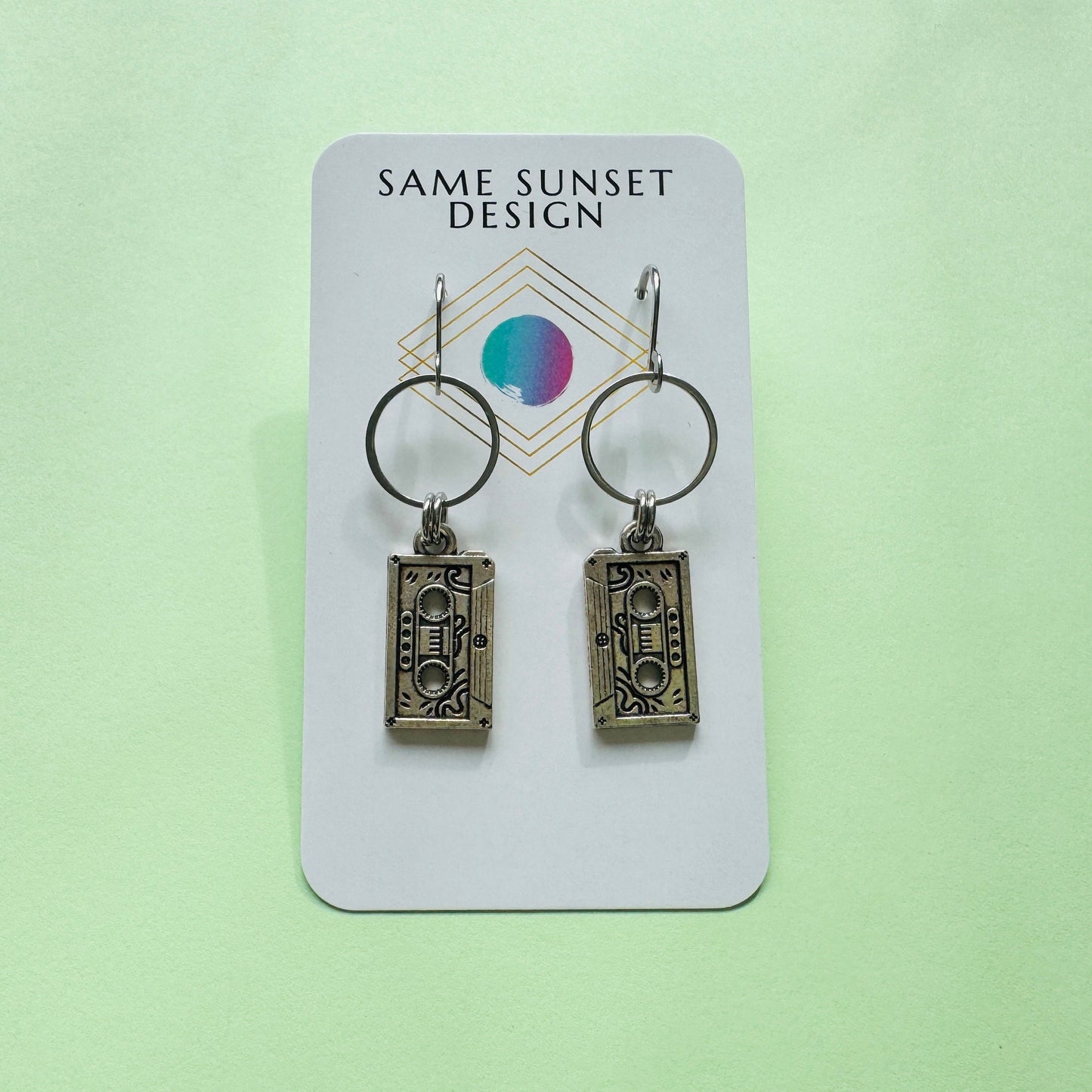 Cassette Tape Earrings