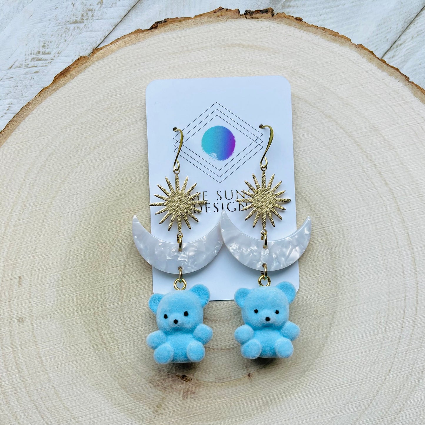 Teddy Bear Earrings
