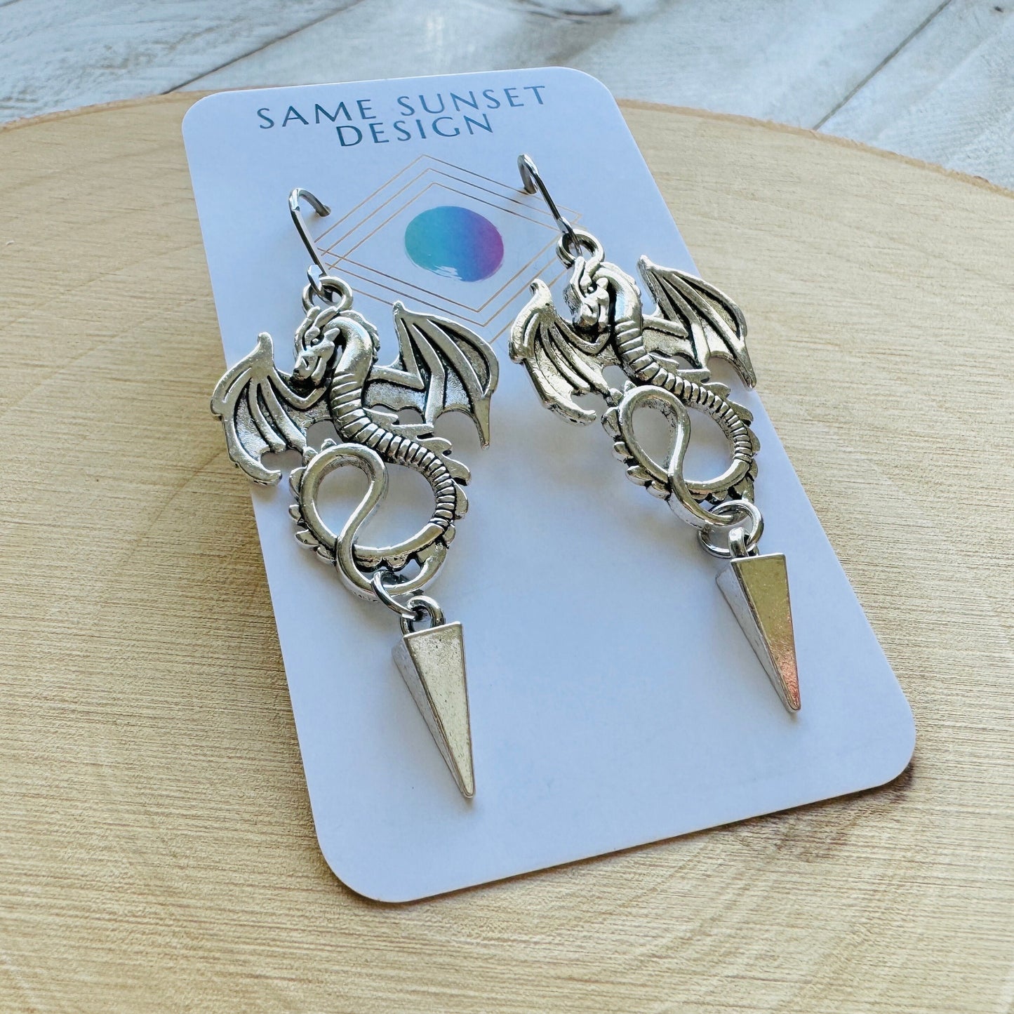 Dragon Spike Earrings