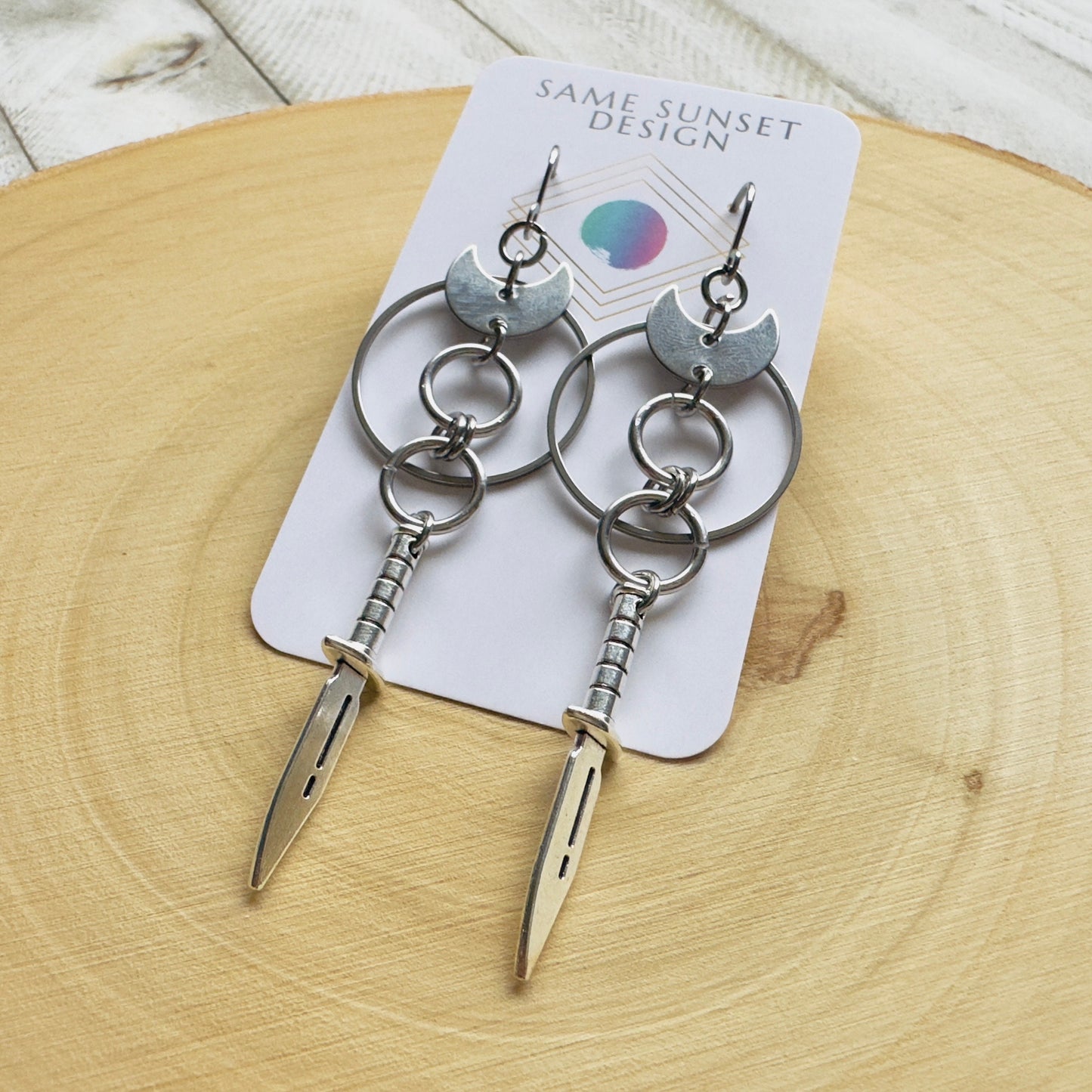 Dagger Earrings