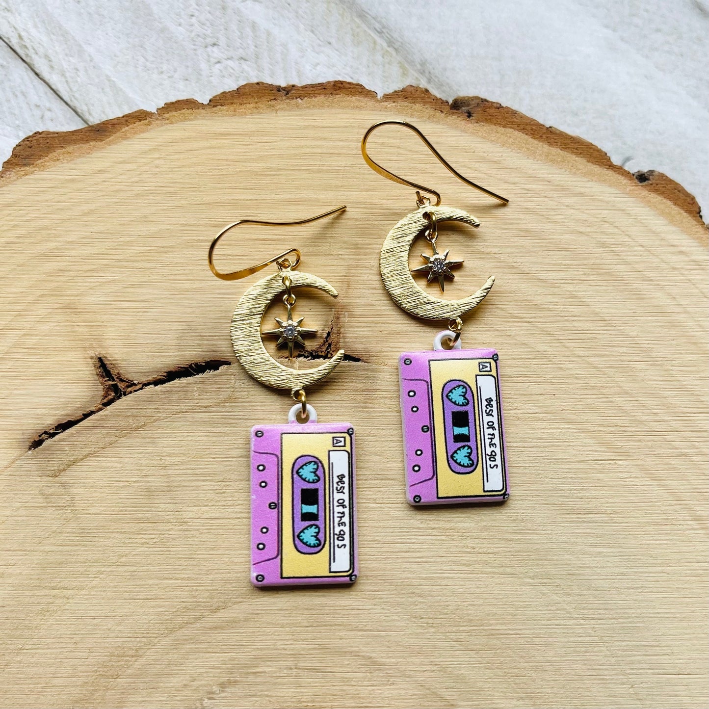 Cassette Tape Earrings