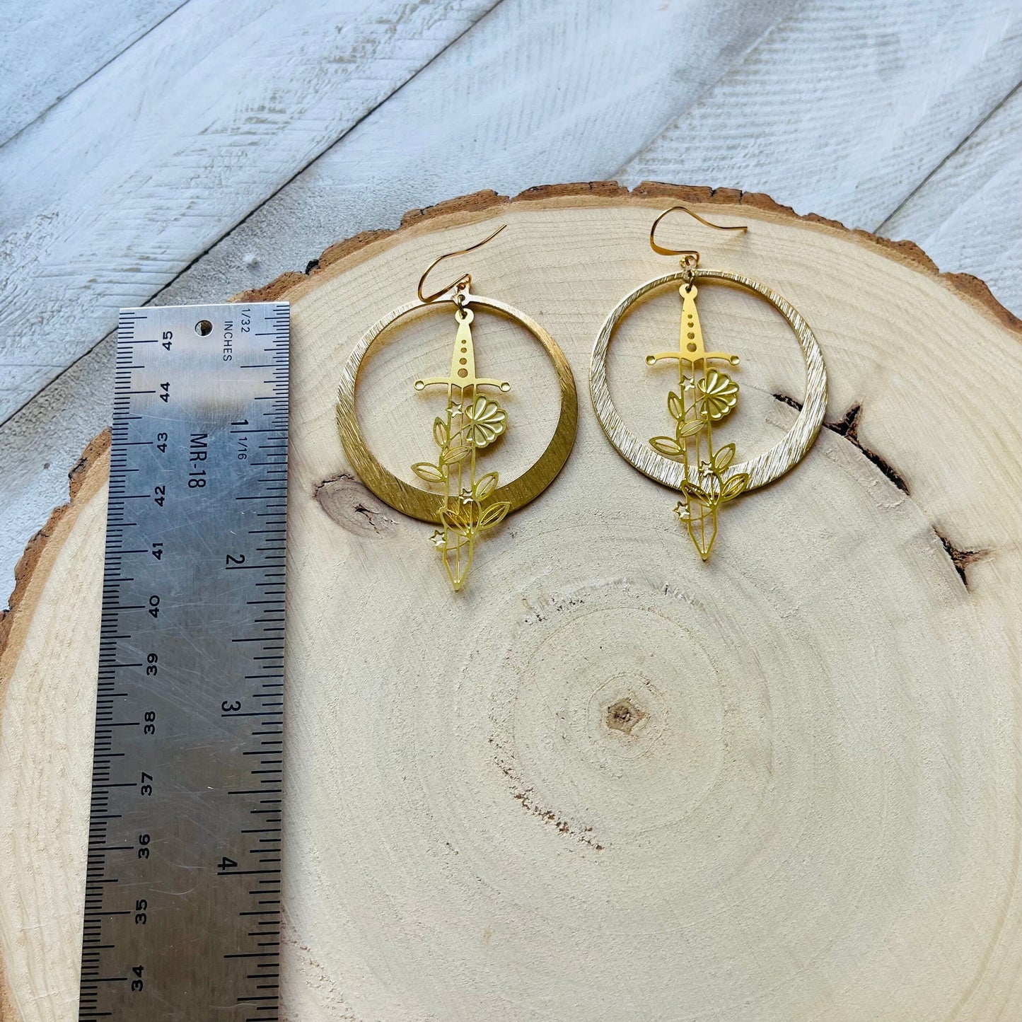 Sword Earrings