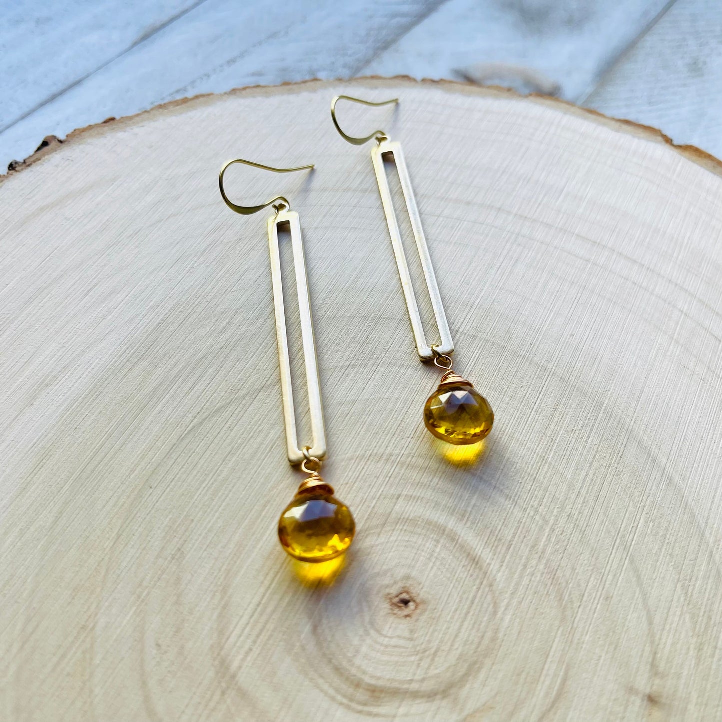 Citrine Earrings
